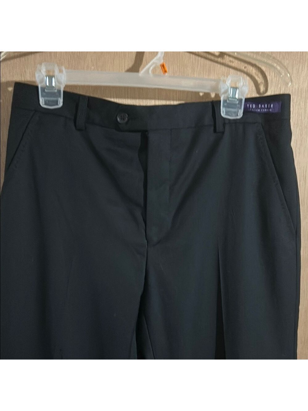 NWT Ted Baker Black Italian Fabric Pants